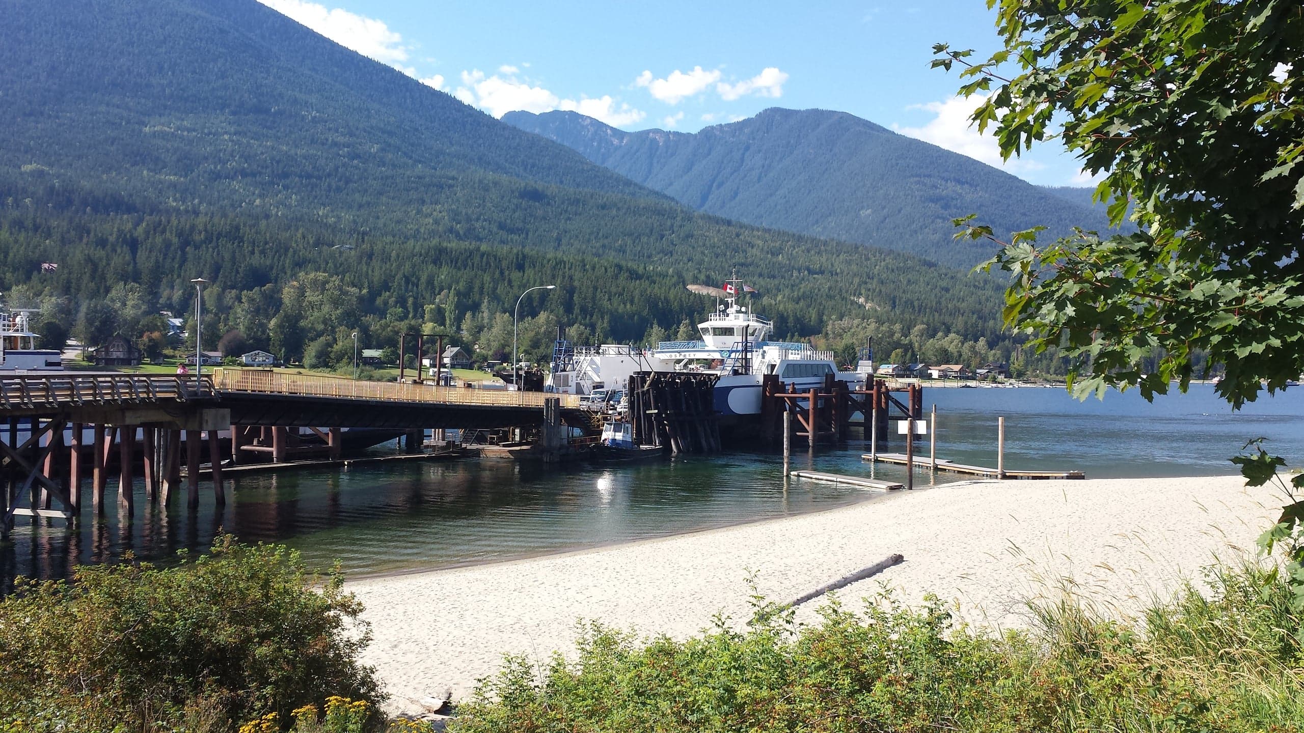 The Balfour ferry terminal
